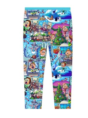 Bay & Shay Bamboo Elf The Movie Mom Joggers Women's Size M